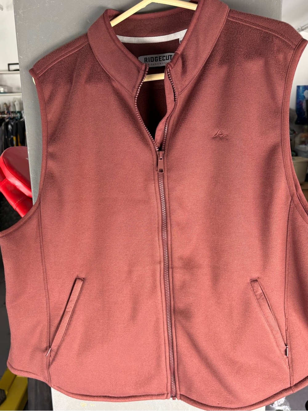 NWT women's fleece vest manufactured by Ridgecut Toughwear 2X